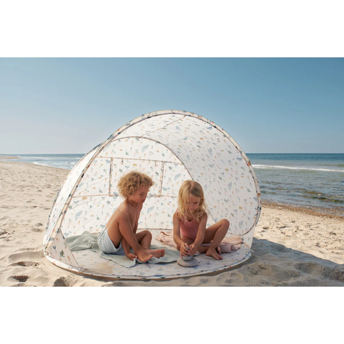 Cassie pop-up sun tent - Sea creature / Sandy - Image 8