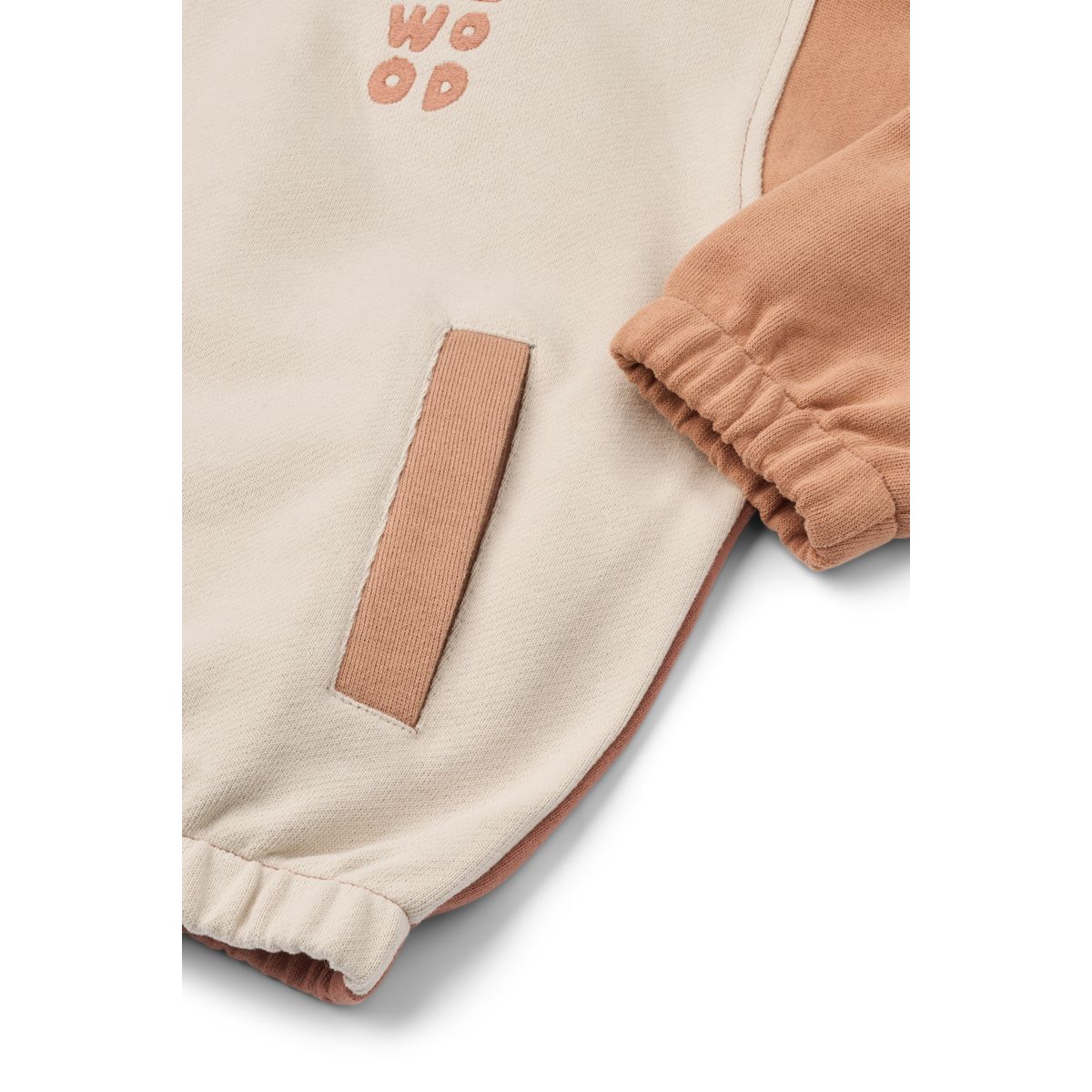 Cassius Zip-up Sweatshirt - Tuscany rose multi mix - Image 3