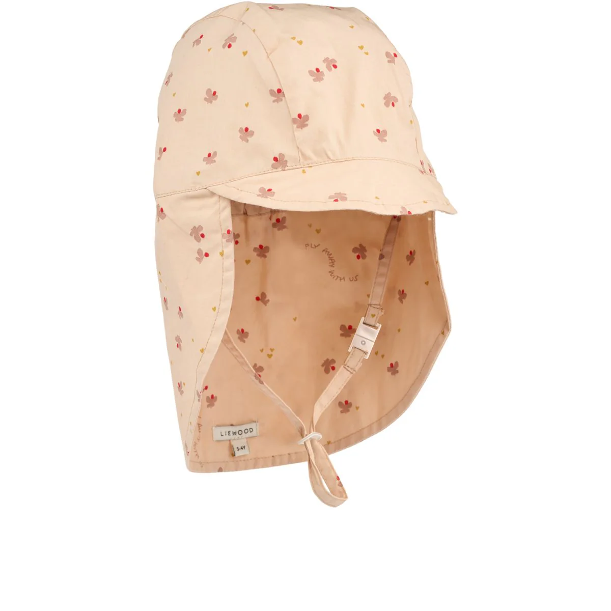 Cecilia Sun Hat - Mini Butterfly / Apple blossom