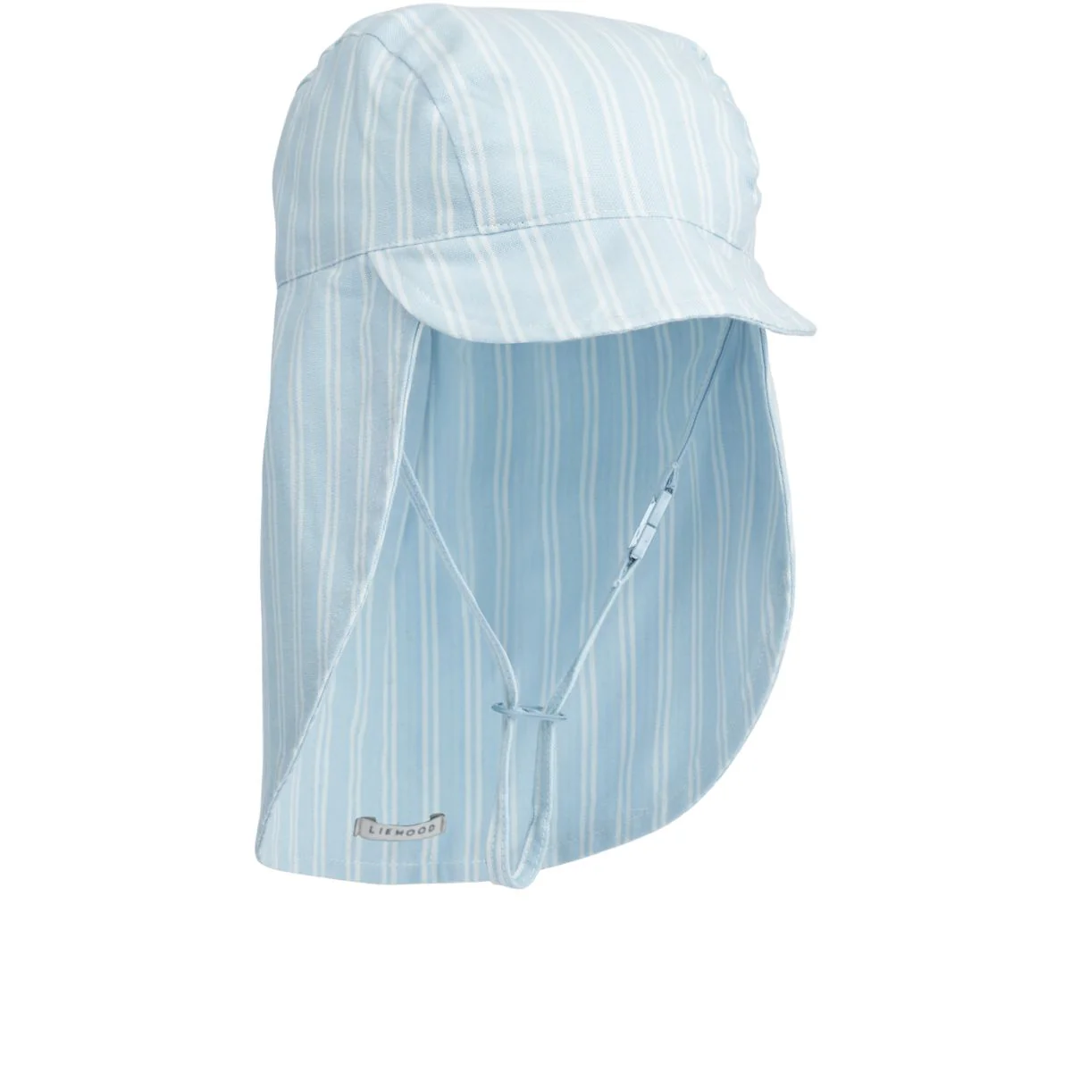 Cecilia Sun Hat - Y/D stripe Pure sky / Creme de la creme