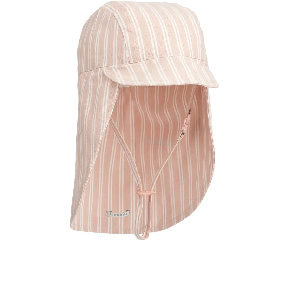 Cecilia Sun Hat - Y/D stripe Sorbet rose / Creme de la creme