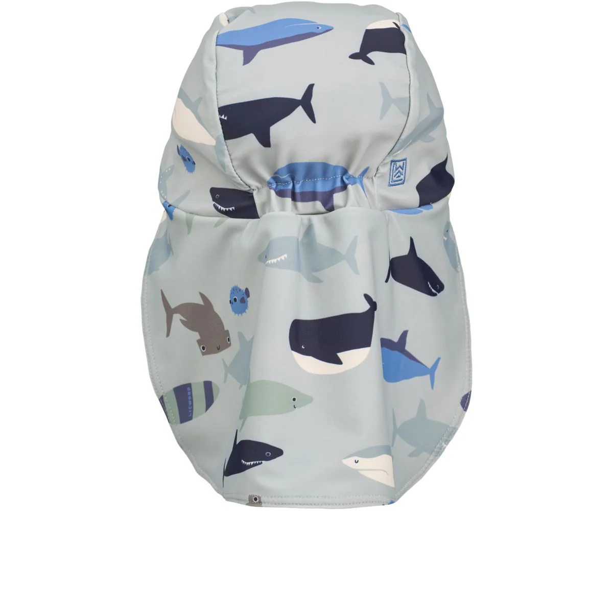 Cecilia Swim Hat - Shark / Dove blue - Image 2