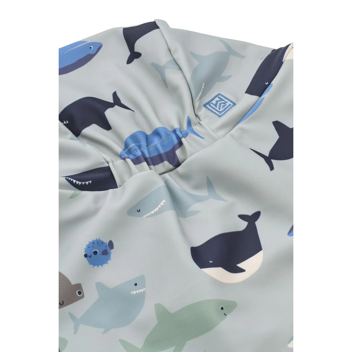 Cecilia Swim Hat - Shark / Dove blue - Image 3
