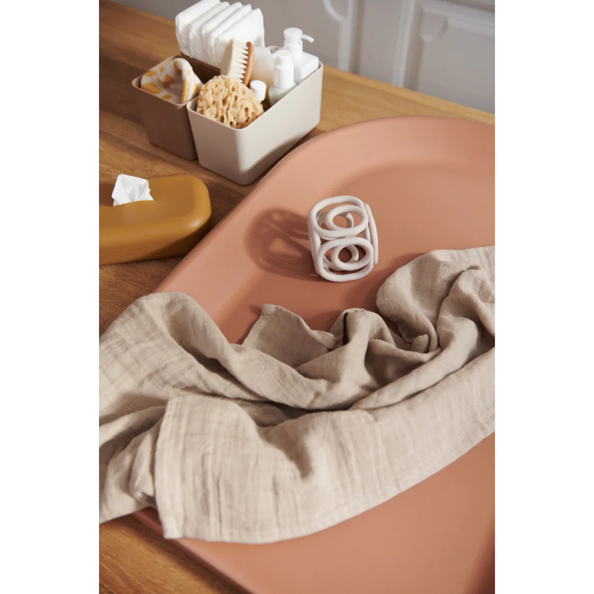 Cille Cover-Free Changing Mat - Sandy - Image 5