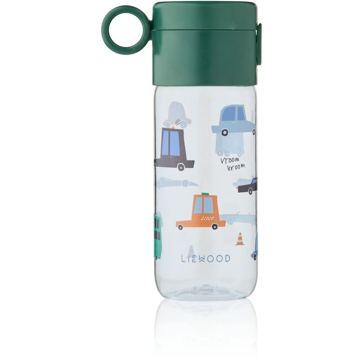 Clemence Tritan Bottle - Cars / Sandy