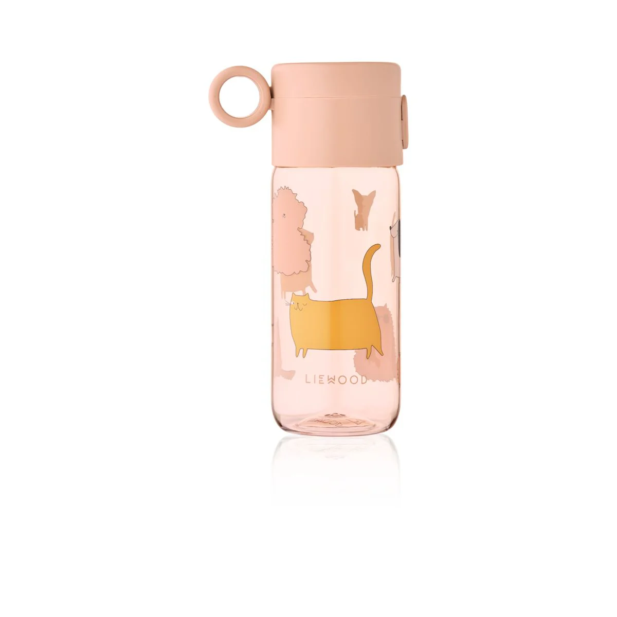 Clemence Tritan Bottle - Cats and Dogs / Sandy