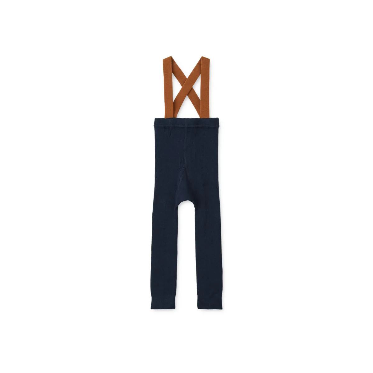 Cuno Suspender Tights - Classic navy / Golden caramel