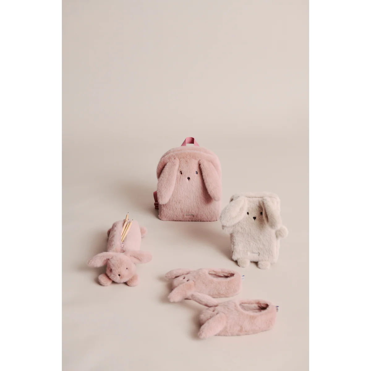 Dalina Rabbit Plush Pouch - Pale tuscany - Image 3