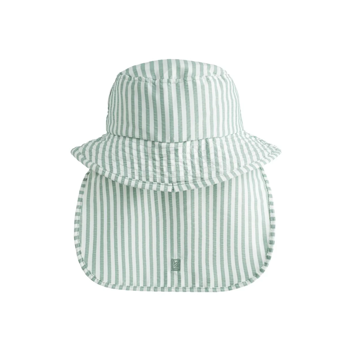 Damona Sun Hat - Stripe Peppermint / Crisp white - Image 2