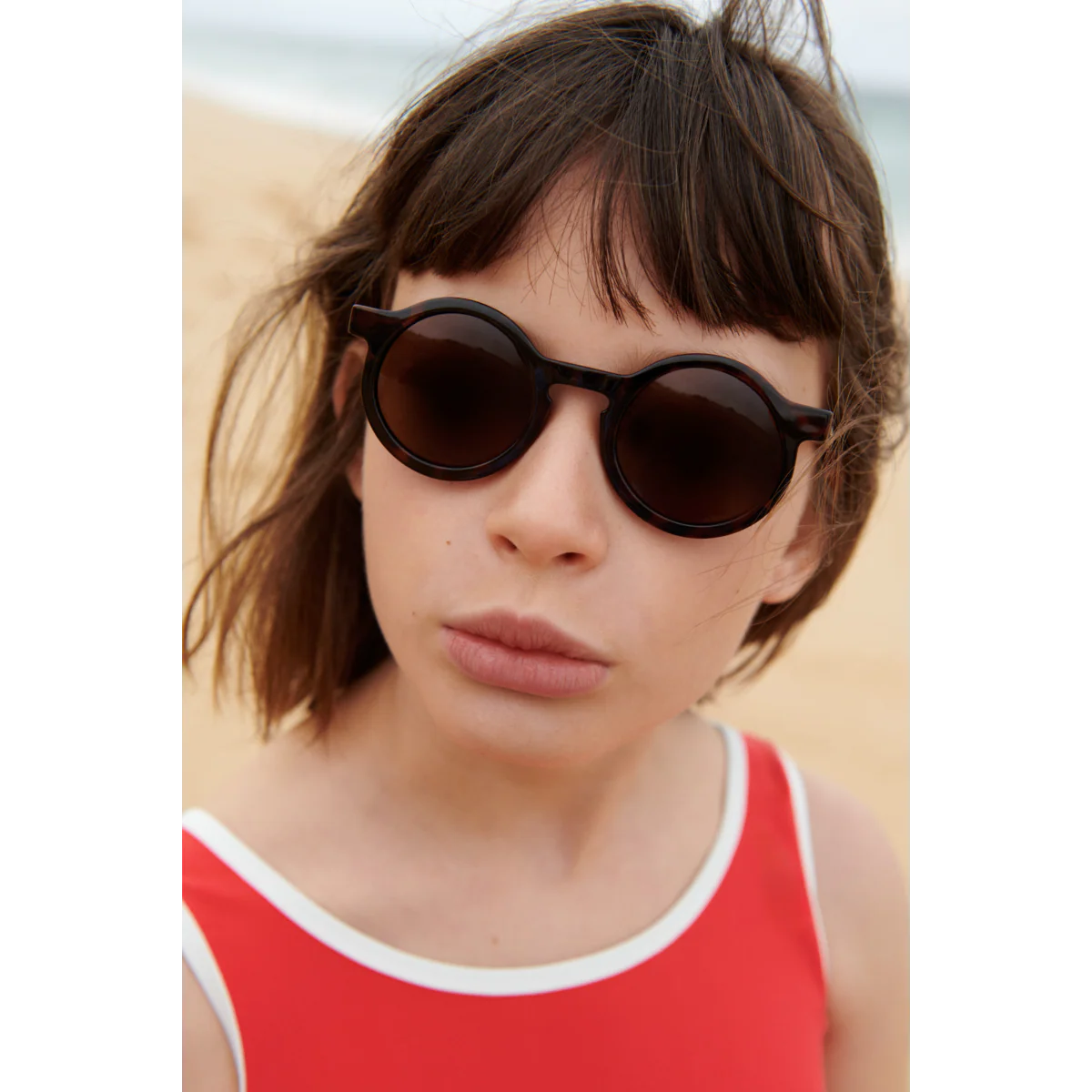 Darla Junior Sunglasses 4-10Y - Dark Tortoise / Shiny - Image 6