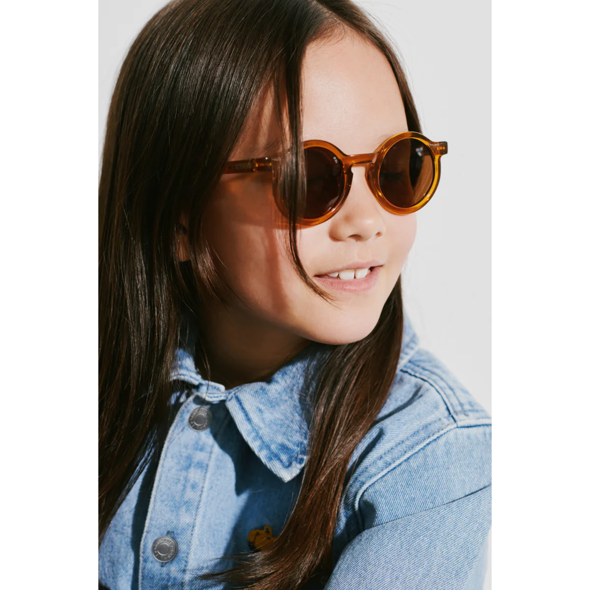 Darla Junior Sunglasses 4-10Y - Mustard transparent - Image 5