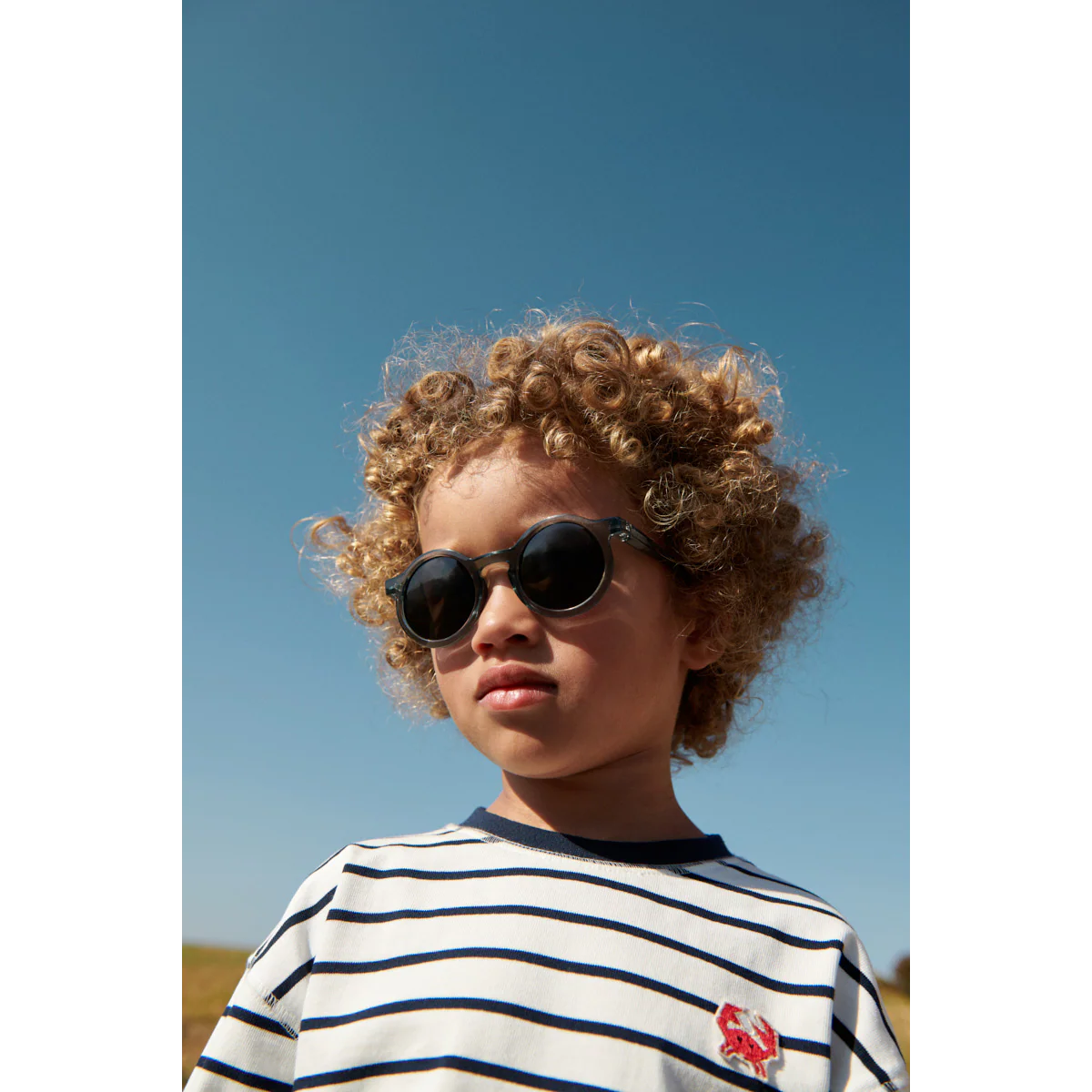Darla Junior Sunglasses 4-10Y - Whale Blue transparent - Image 6