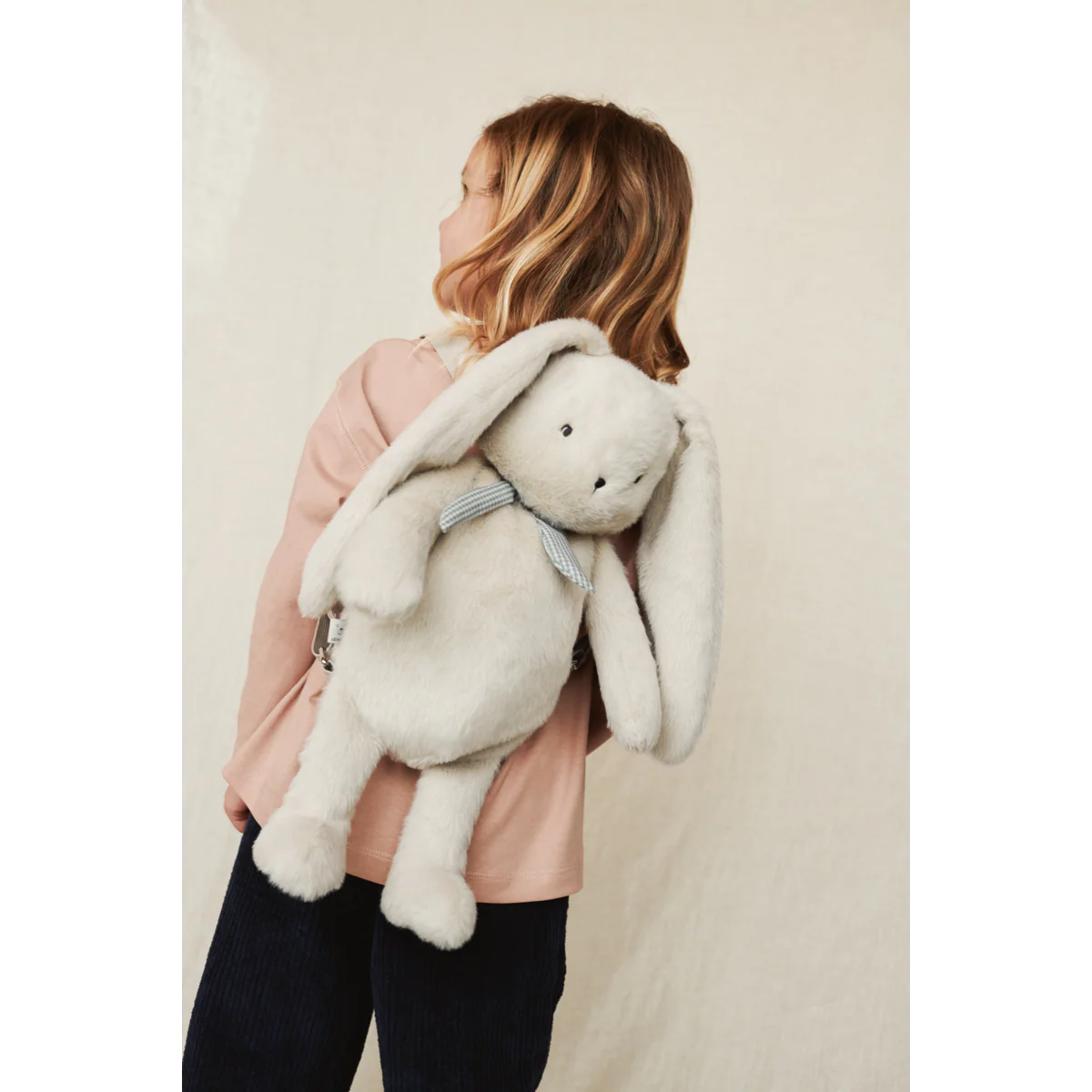 DAYANA Plush Rabbit Backpack  - Mist - Image 4