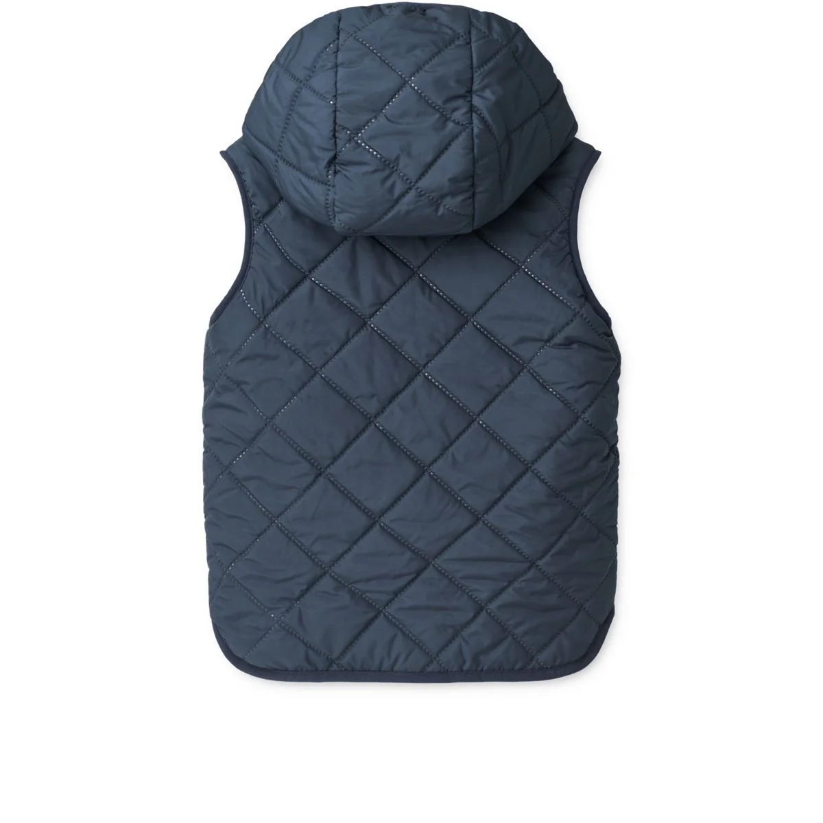 Diana Reversible Vest - Classic navy multi mix - Image 4
