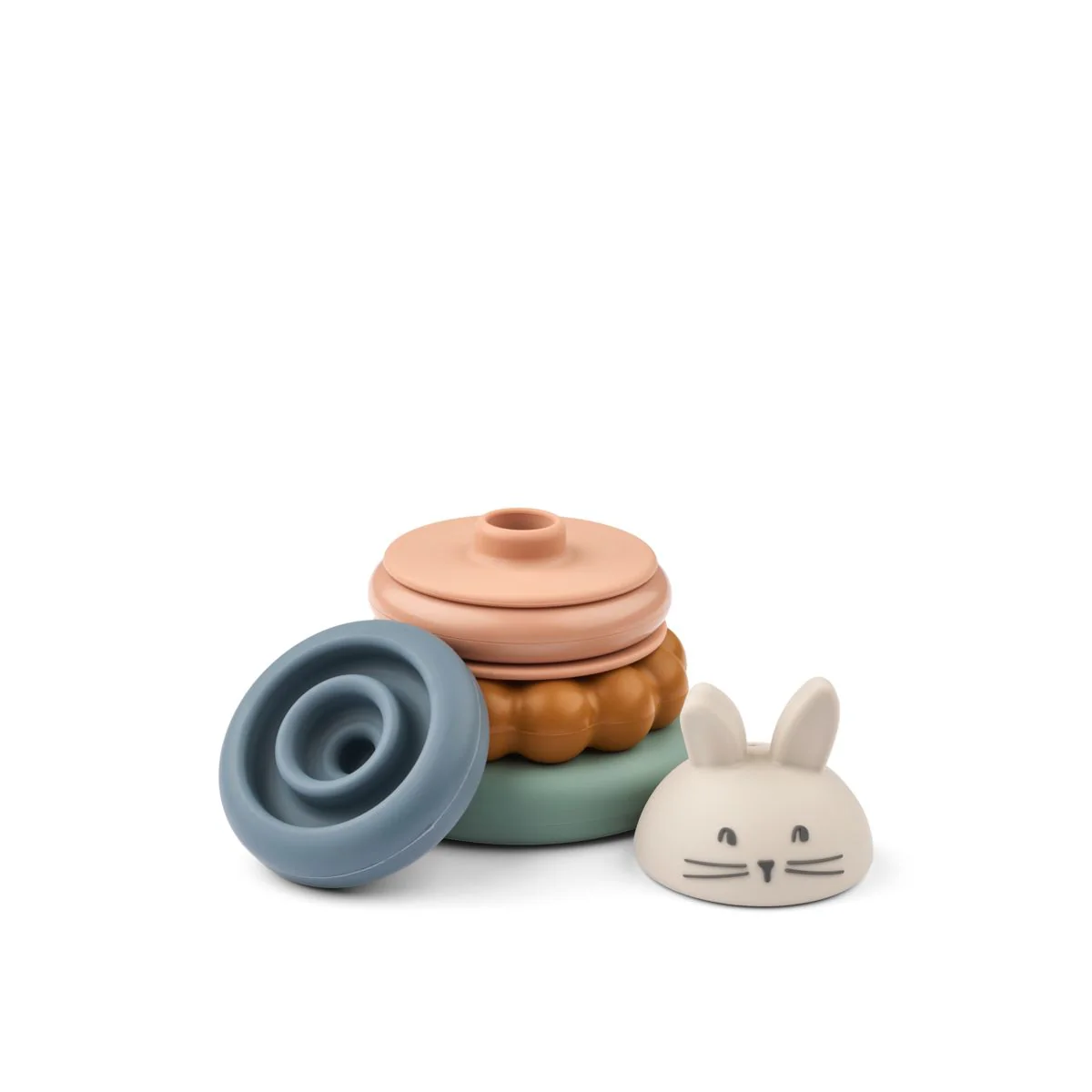 DONATA Silicone Stacking Tower - Sandy multi mix - Image 2