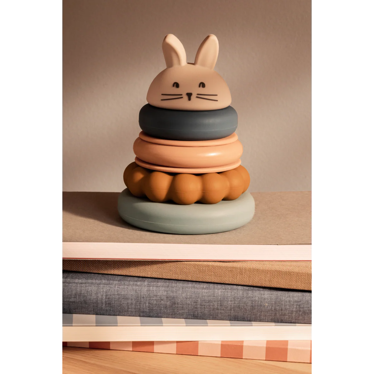 DONATA Silicone Stacking Tower - Sandy multi mix - Image 3