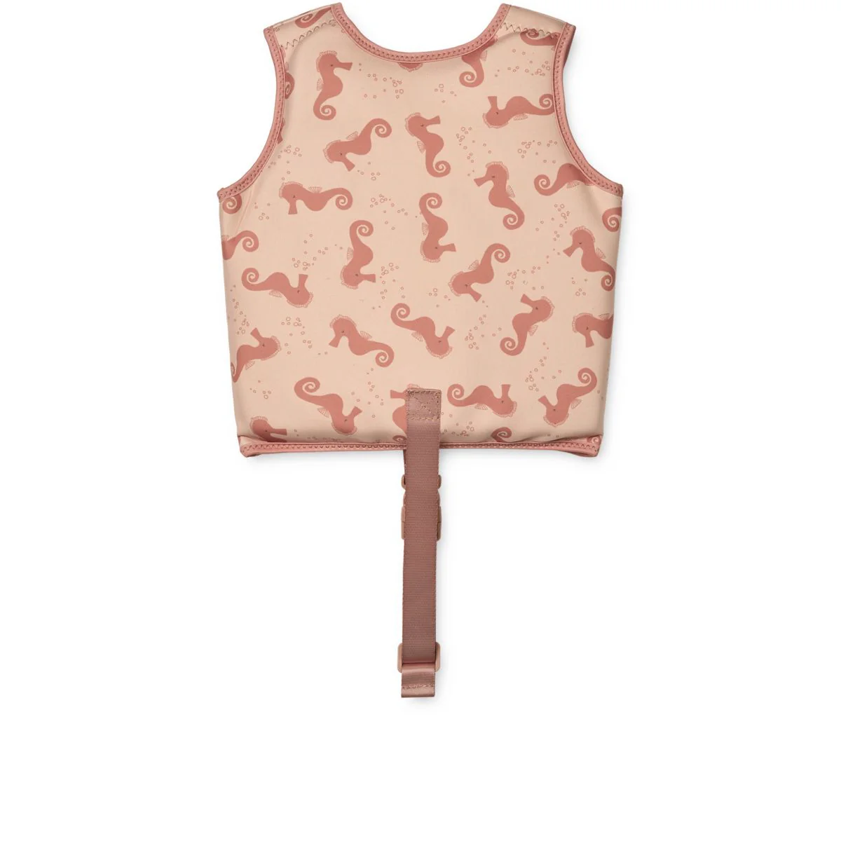 Dove Swim Vest - Seahorse / Apple blossom - Image 2