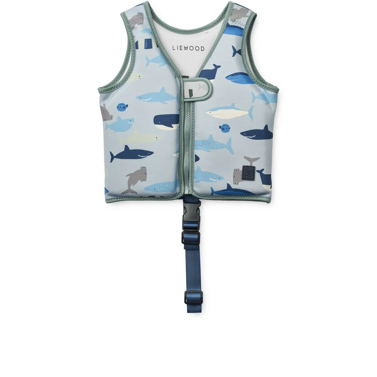 Dove Swim Vest - Shark / Dove blue