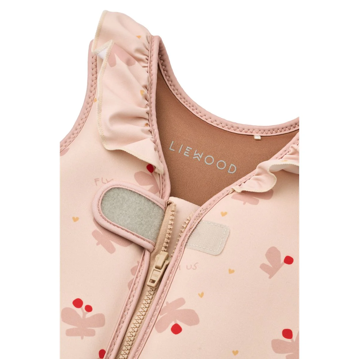 Dove  Swim Vest with Frills - Butterfly / Apple blossom - Image 3