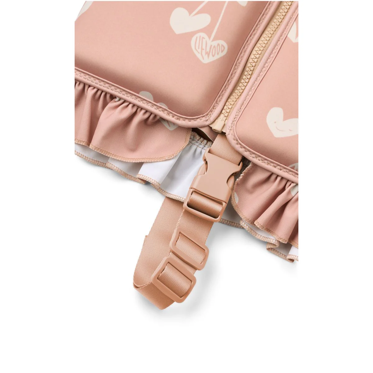Dove Swim Vest with Frills - Sweethearts / Pale tuscany - Image 4
