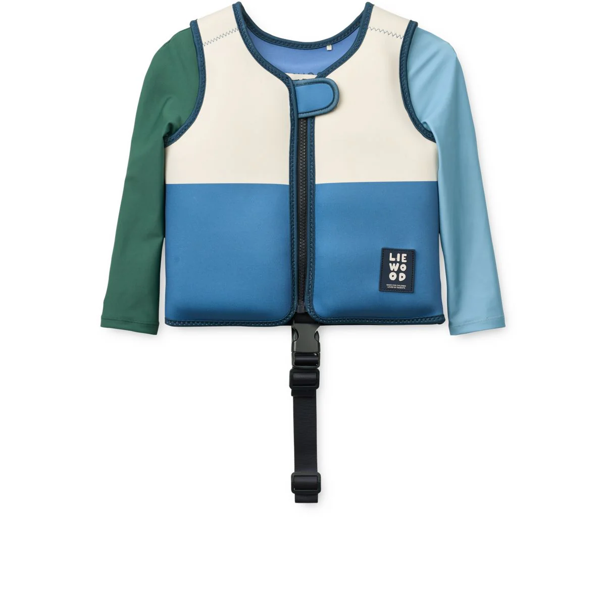 Dove Swim Vest with Sleeves - Riverside multi mix