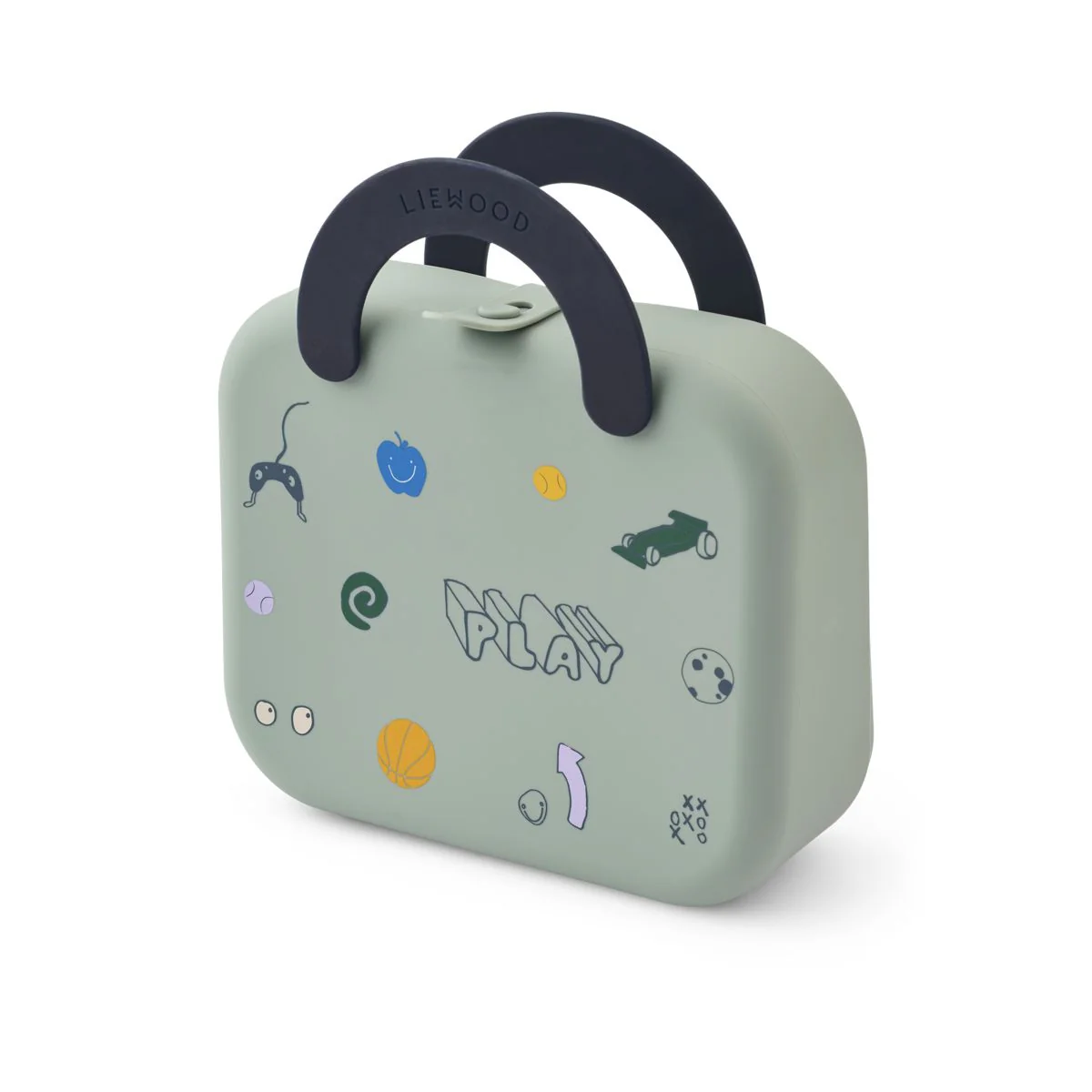 Elara Foldable Lunchbox - Play / Dusty Peppermint