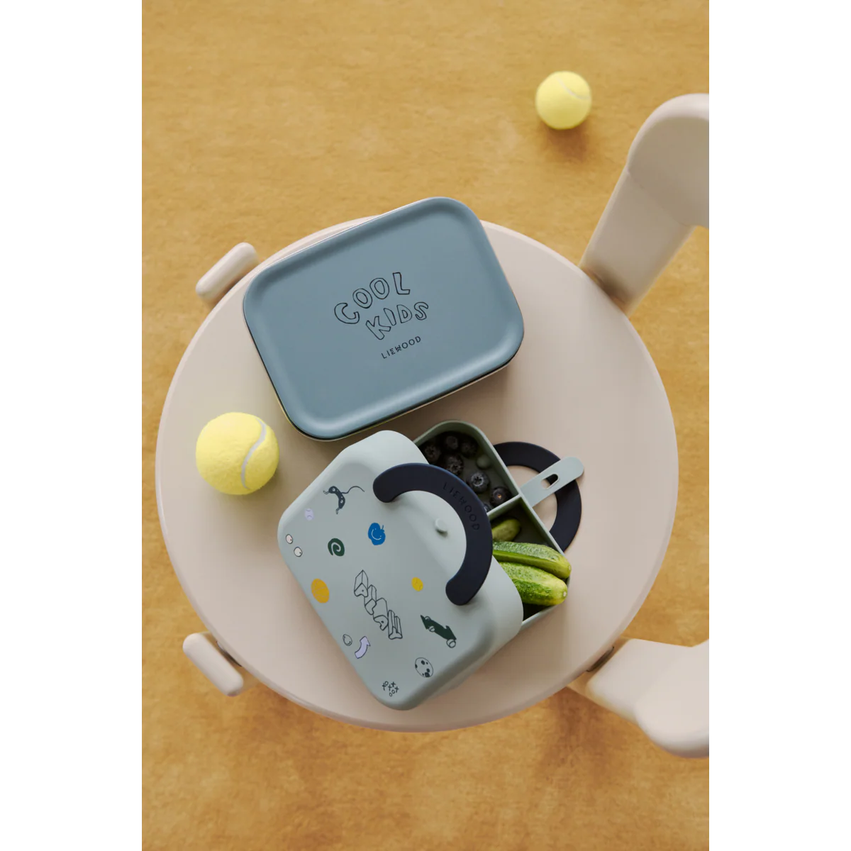 Elara Foldable Lunchbox - Play / Dusty Peppermint - Image 3
