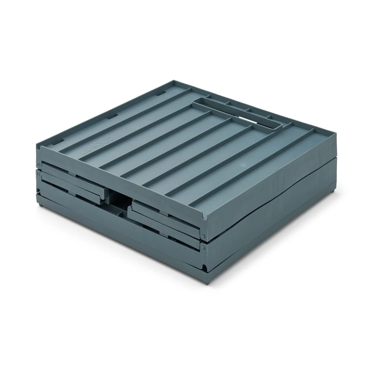 Elijah Storage Box with Lid - Whale blue - Image 3