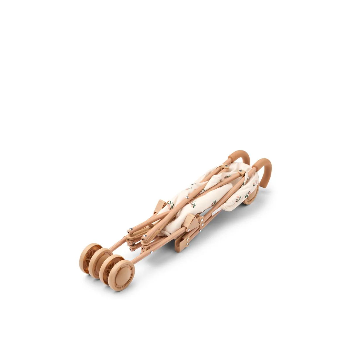 Elsie Doll Stroller - Peach / Sea shell - Image 3