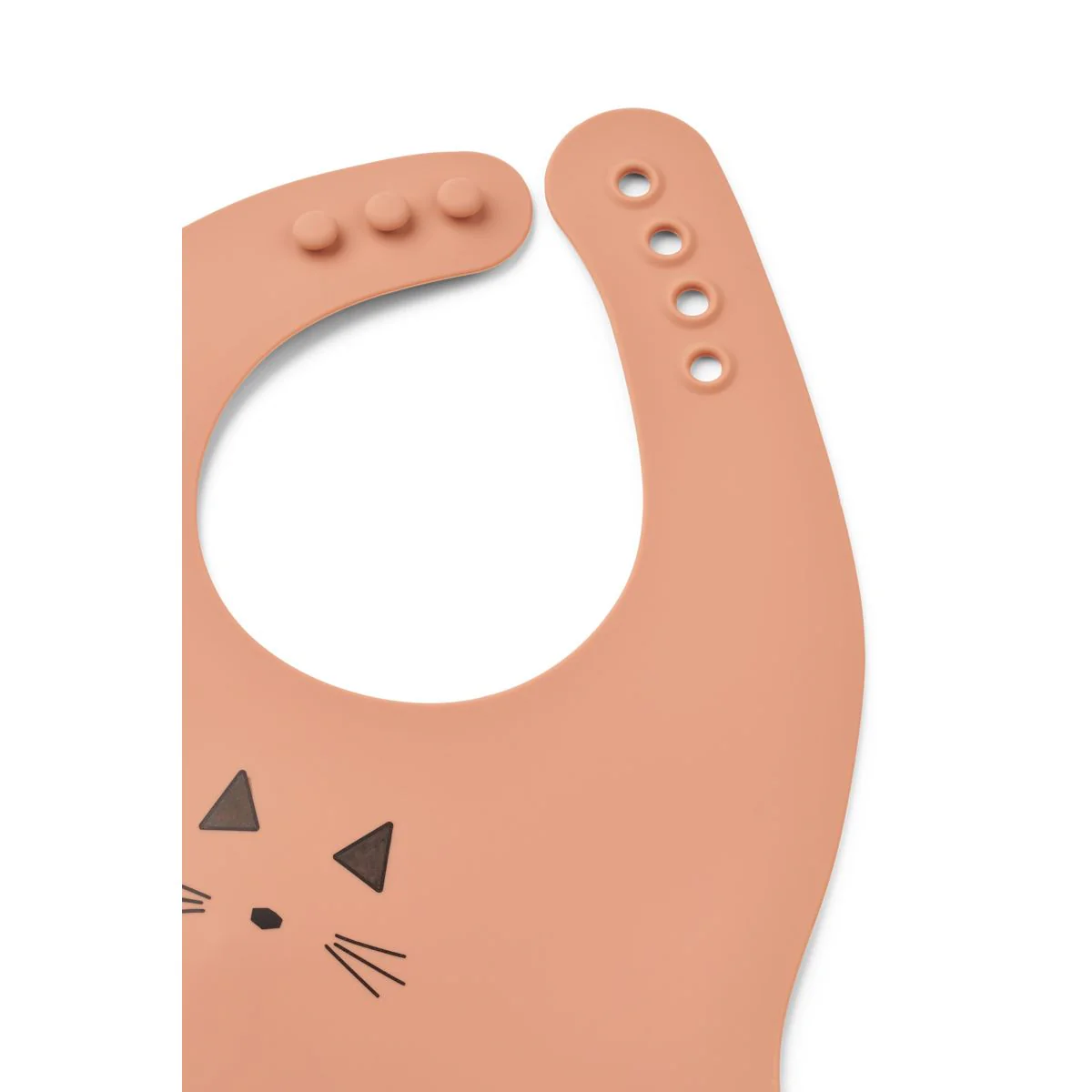EMBER Printed Bib 2-pack - Cat Appleblossom / Tuscany rose - Image 2