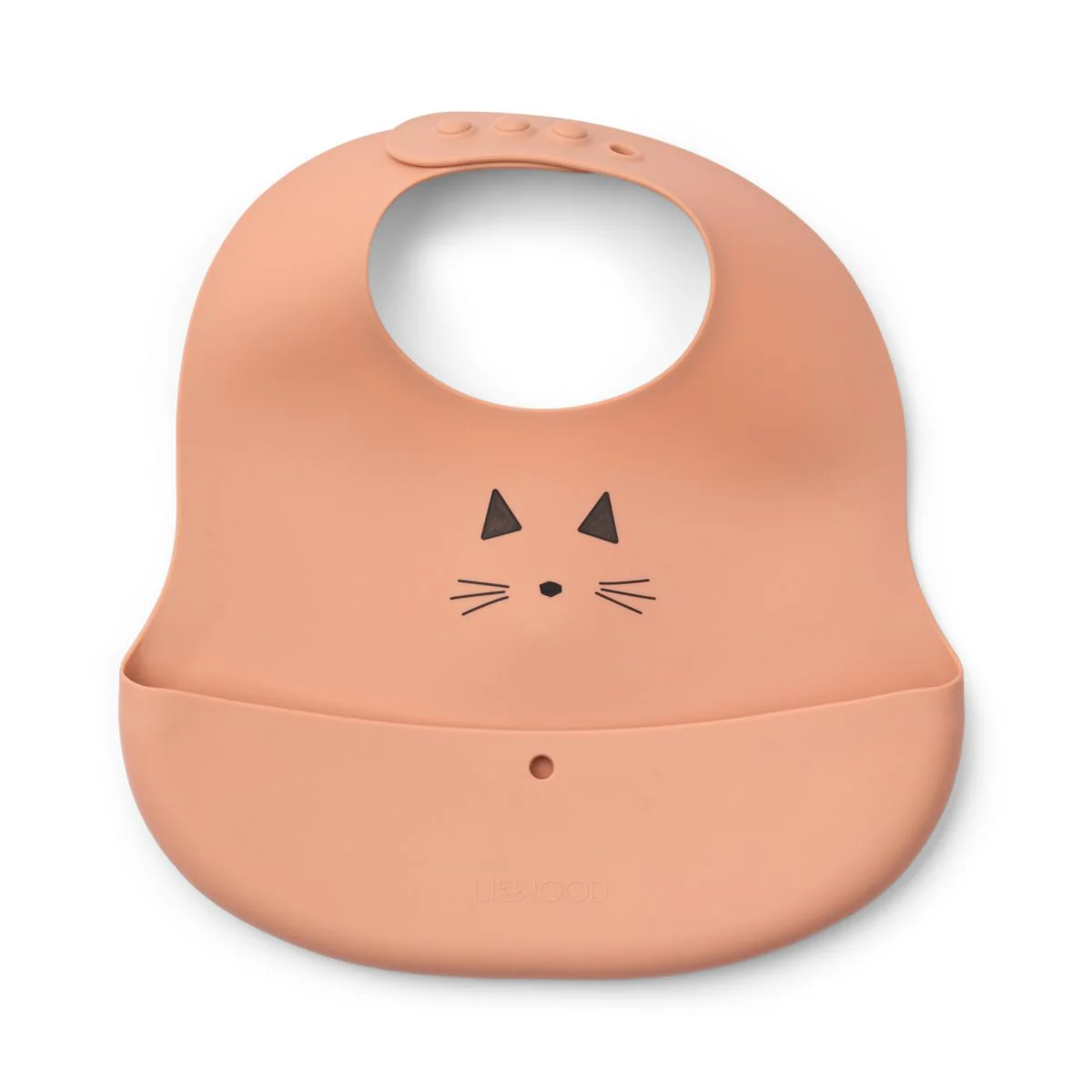 EMBER Printed Bib 2-pack - Cat Appleblossom / Tuscany rose - Image 4