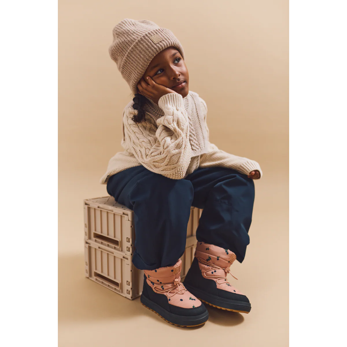 EMILIO Beanie - Oat - Image 3