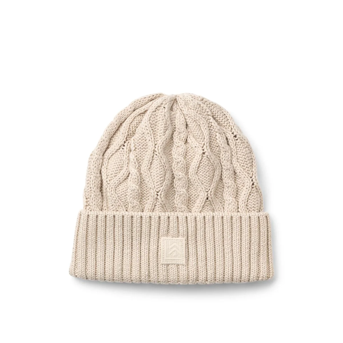 EZRA Cable Knit Beanie - Sandy