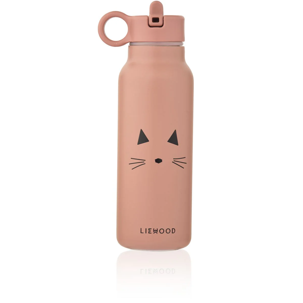 FALK Water Bottle 350 ml - Cat dark rose