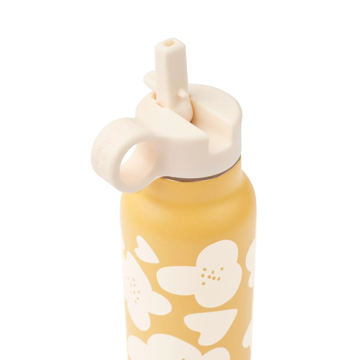 FALK Water Bottle 350 ml - Flower / Lemon yellow - Image 2