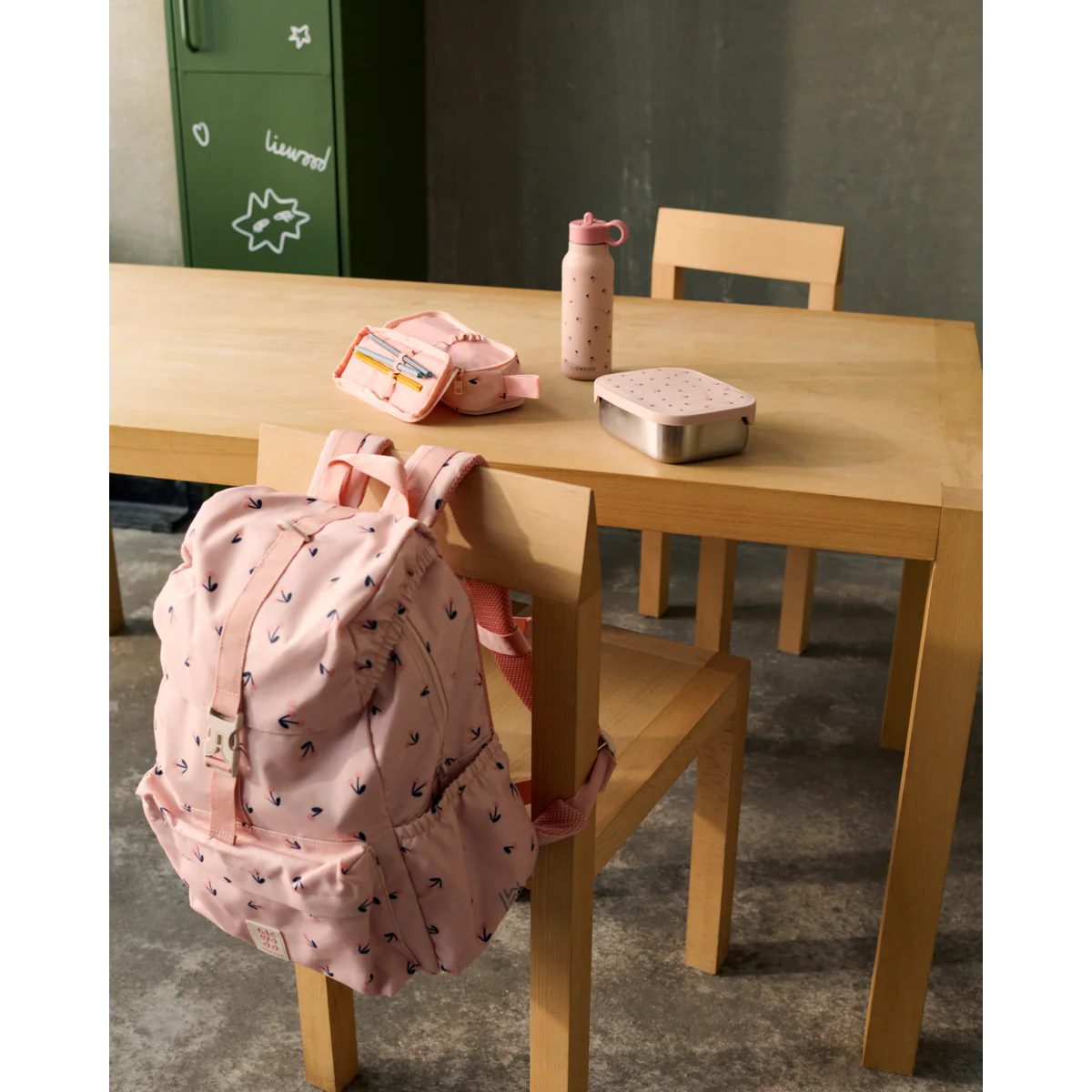 FALK Water Bottle 350 ml - Mini Cherry heart / Rosey - Image 4