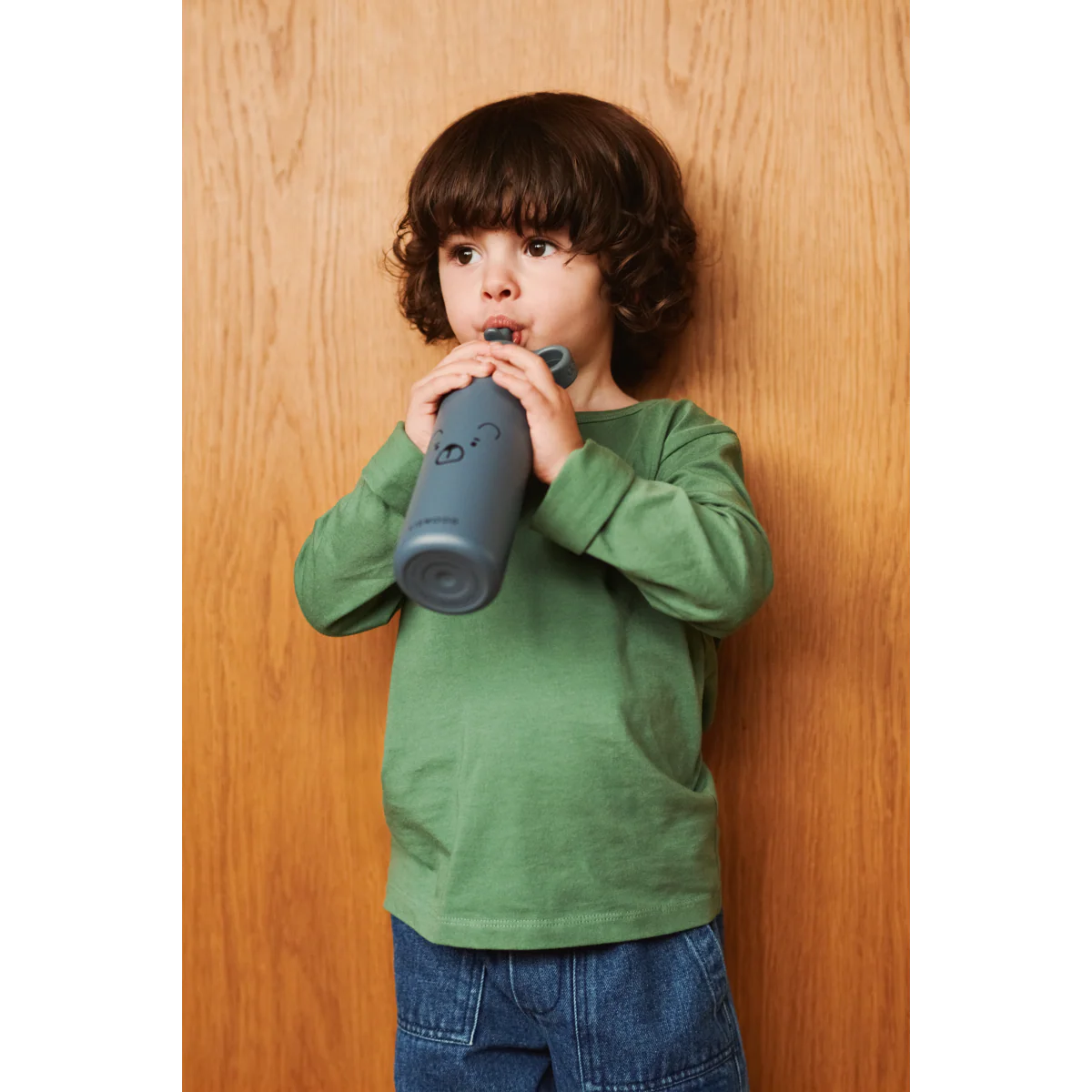 FALK Water Bottle 350 ml - Mr bear whale blue - Image 3