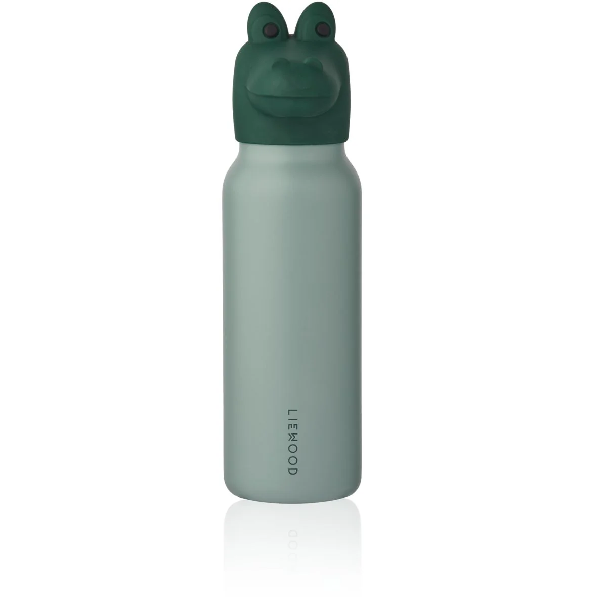 Falk Water Bottle with Crocodile Lid 350 ml - Peppermint / Garden green