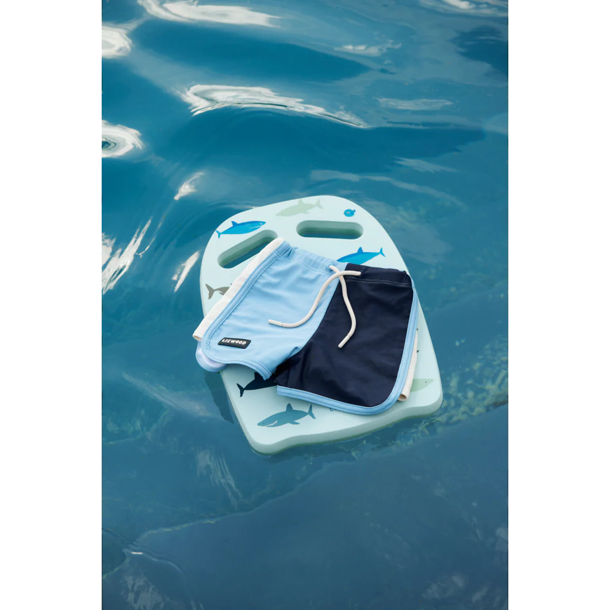 Finny Swim Trunks - Beach blue mix - Image 4
