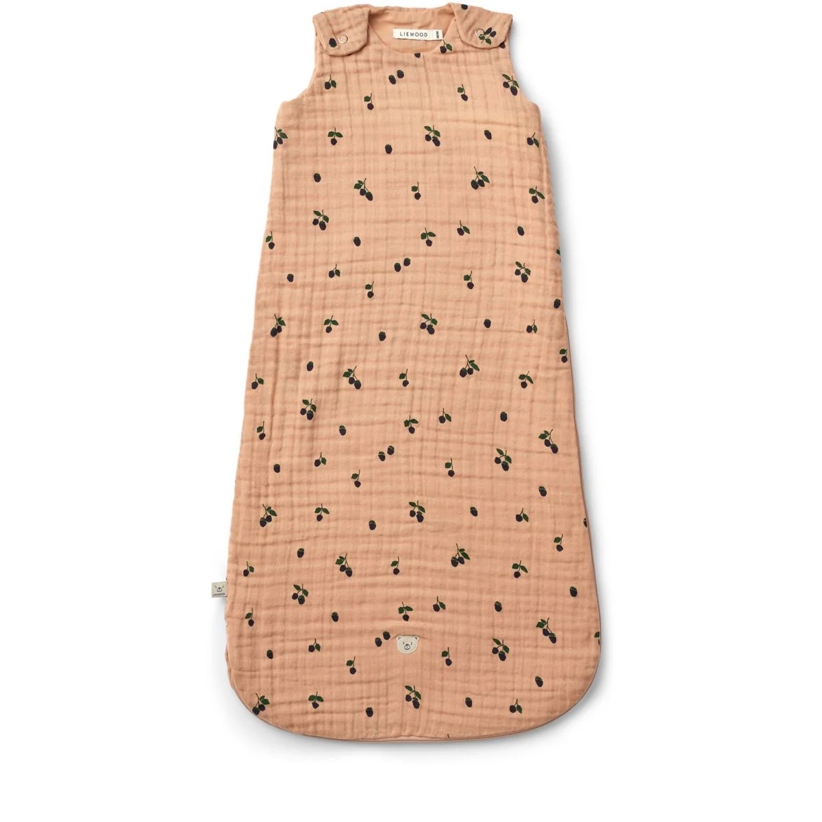 Flora Printed Sleeping Bag - Mini Berry / Pale tuscany
