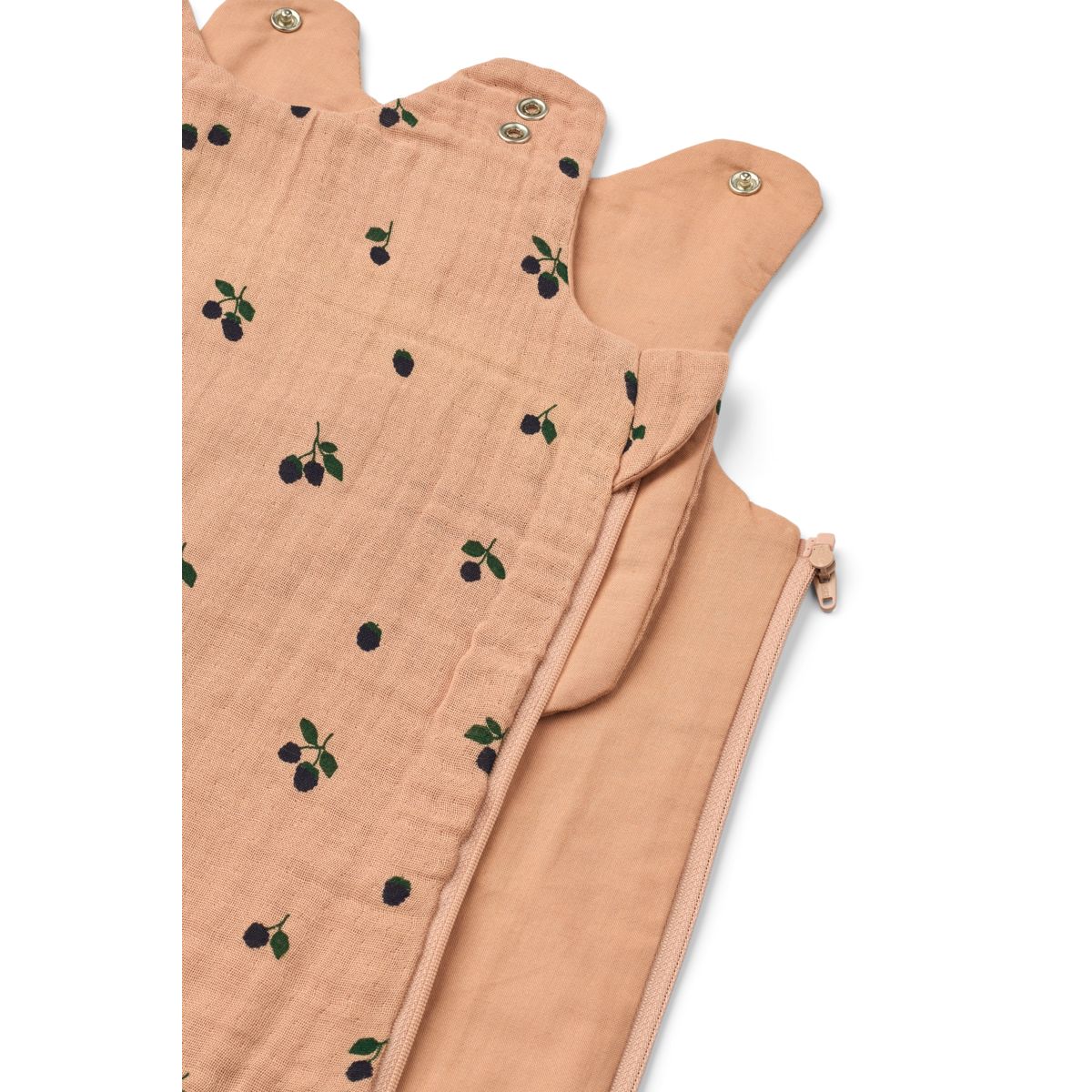 Flora Printed Sleeping Bag - Mini Berry / Pale tuscany - Image 2