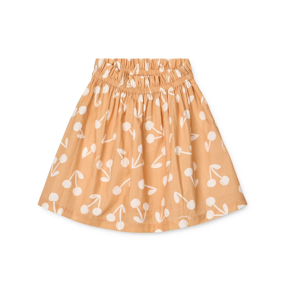 Gabriella Printed Skirt - Cherry blossom / Light apricot