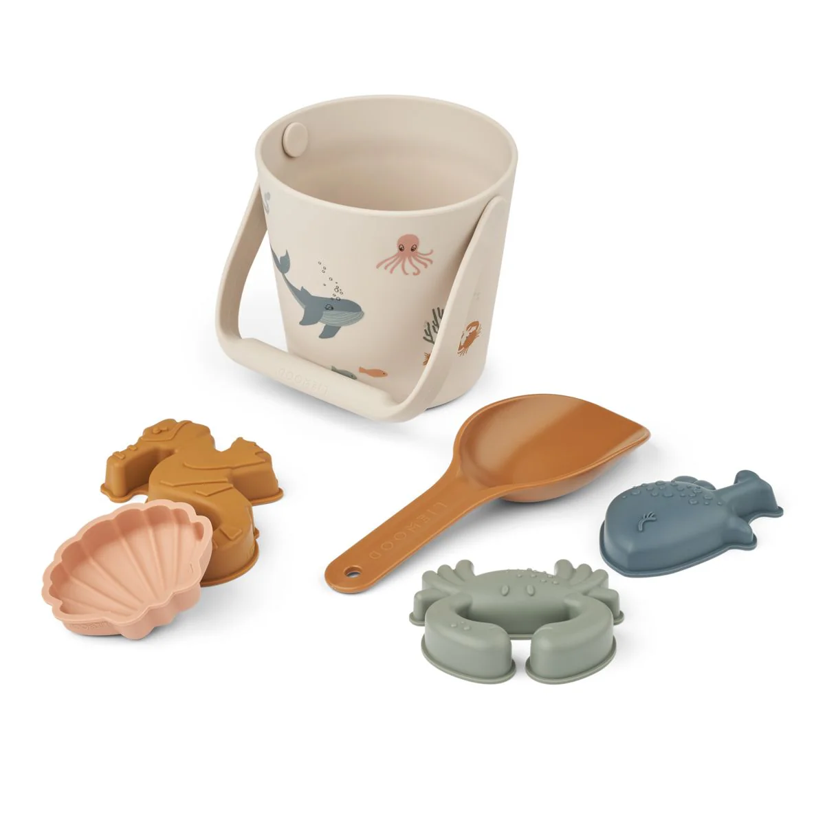Gilma Sea Creature Beach Set - Sea creature / Sandy