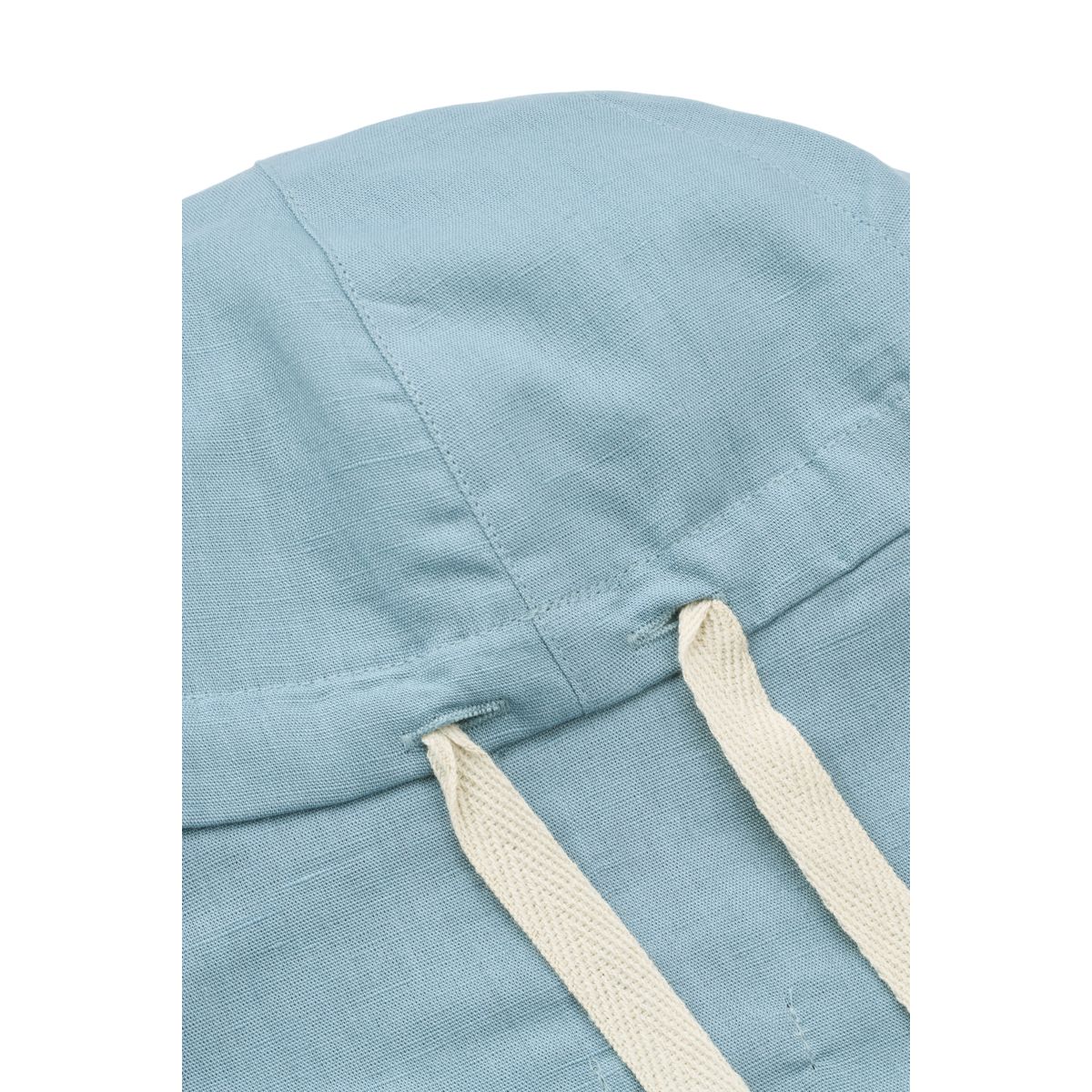 Gorm Linen Sun Hat - Beach blue - Image 3