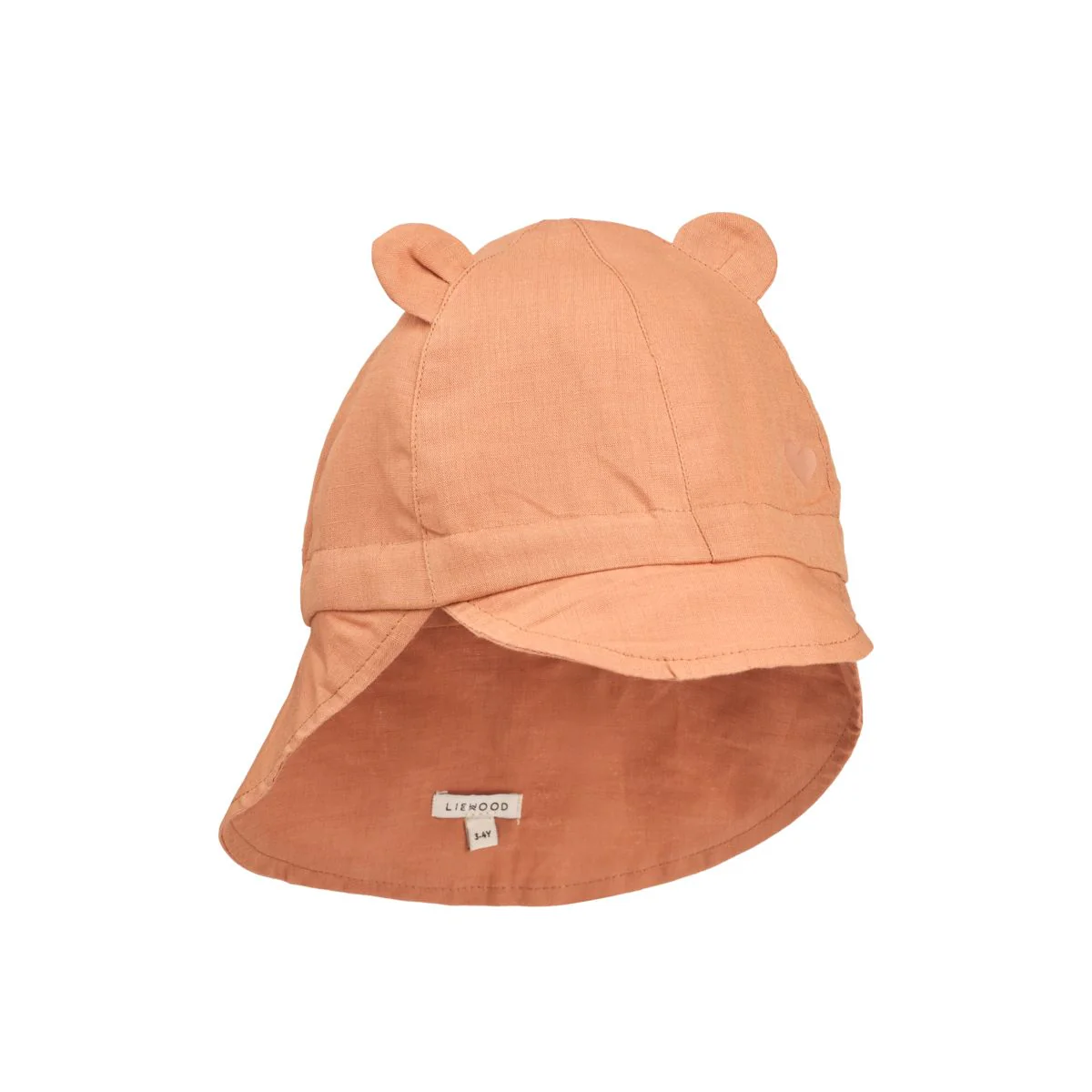 Gorm Linen Sun Hat - Tuscany rose