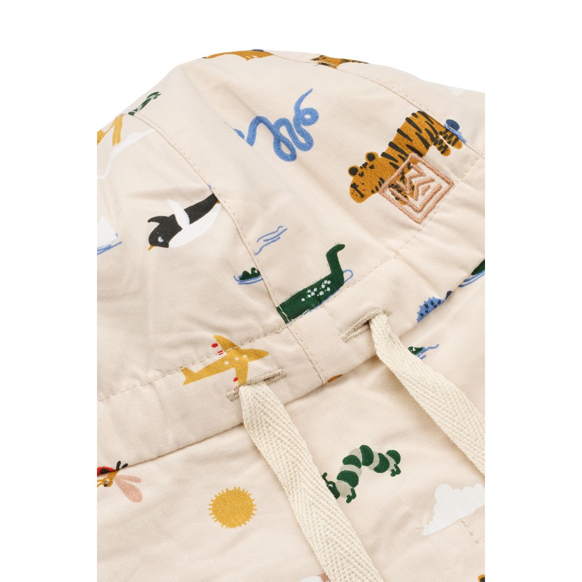 Gorm Reversible Sun Hat - Around the world / Sandy - Image 3