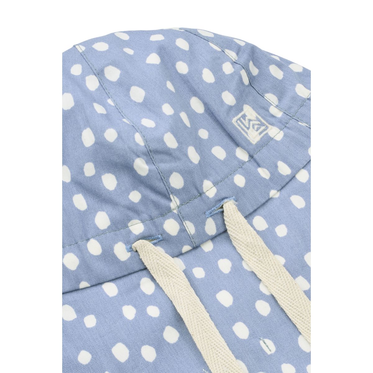 Gorm Reversible Sun Hat - Dot / Dusty lavender - Image 3