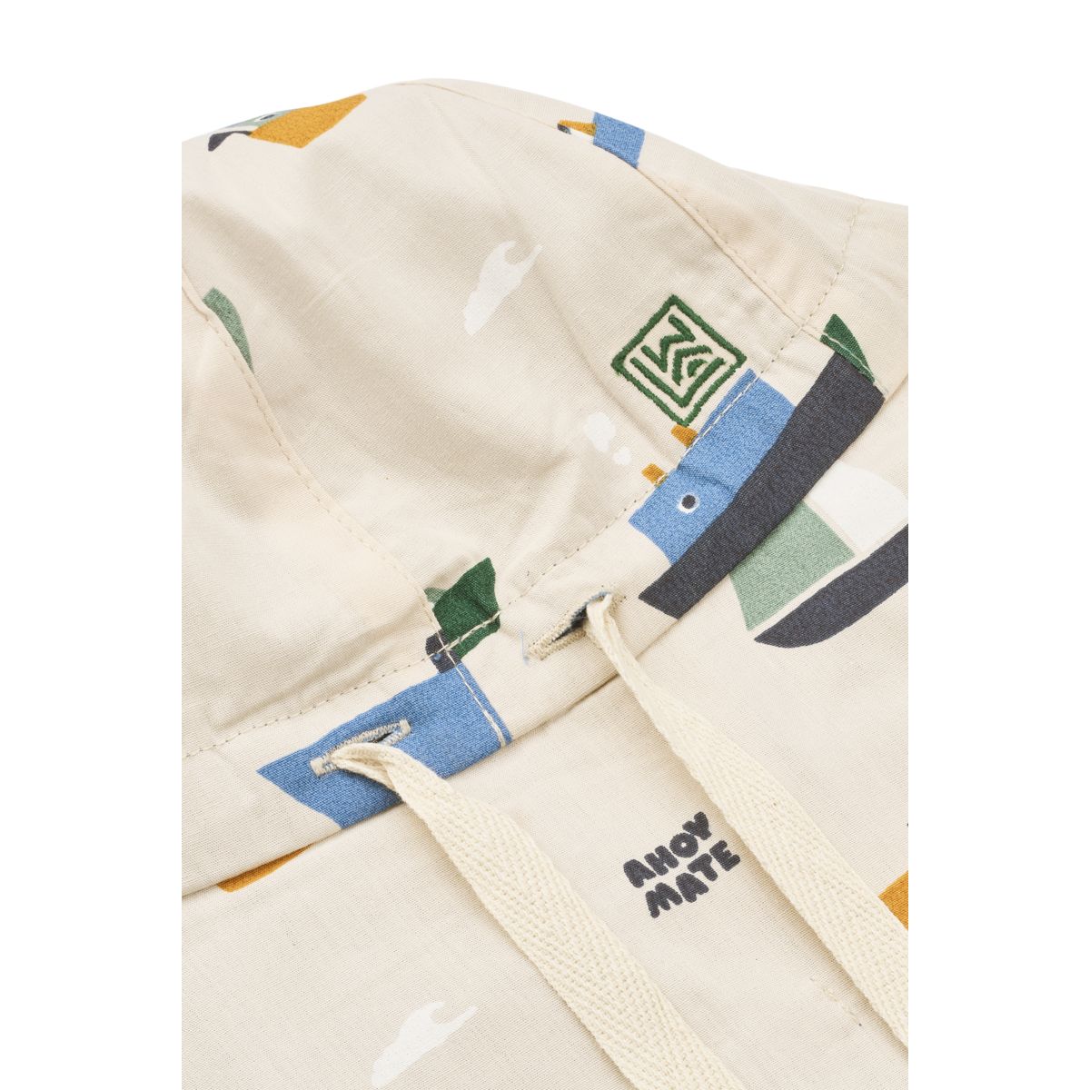 Gorm Reversible Sun Hat - Sailing / Sandy - Image 3
