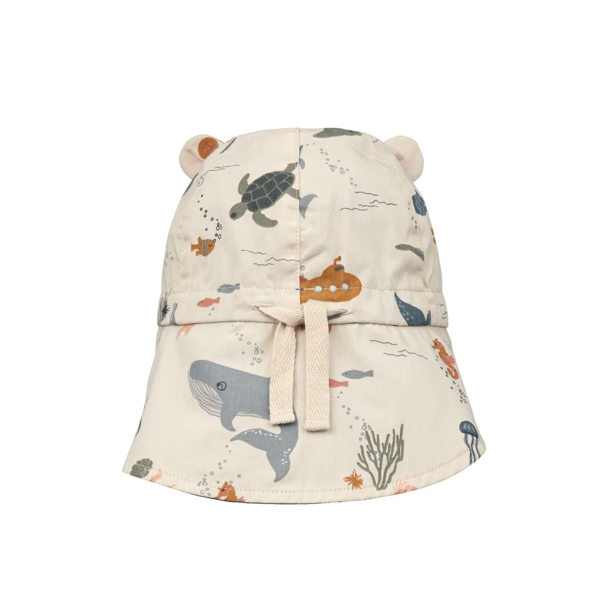 Gorm Reversible Sun Hat - Sea creature / Sandy - Image 3
