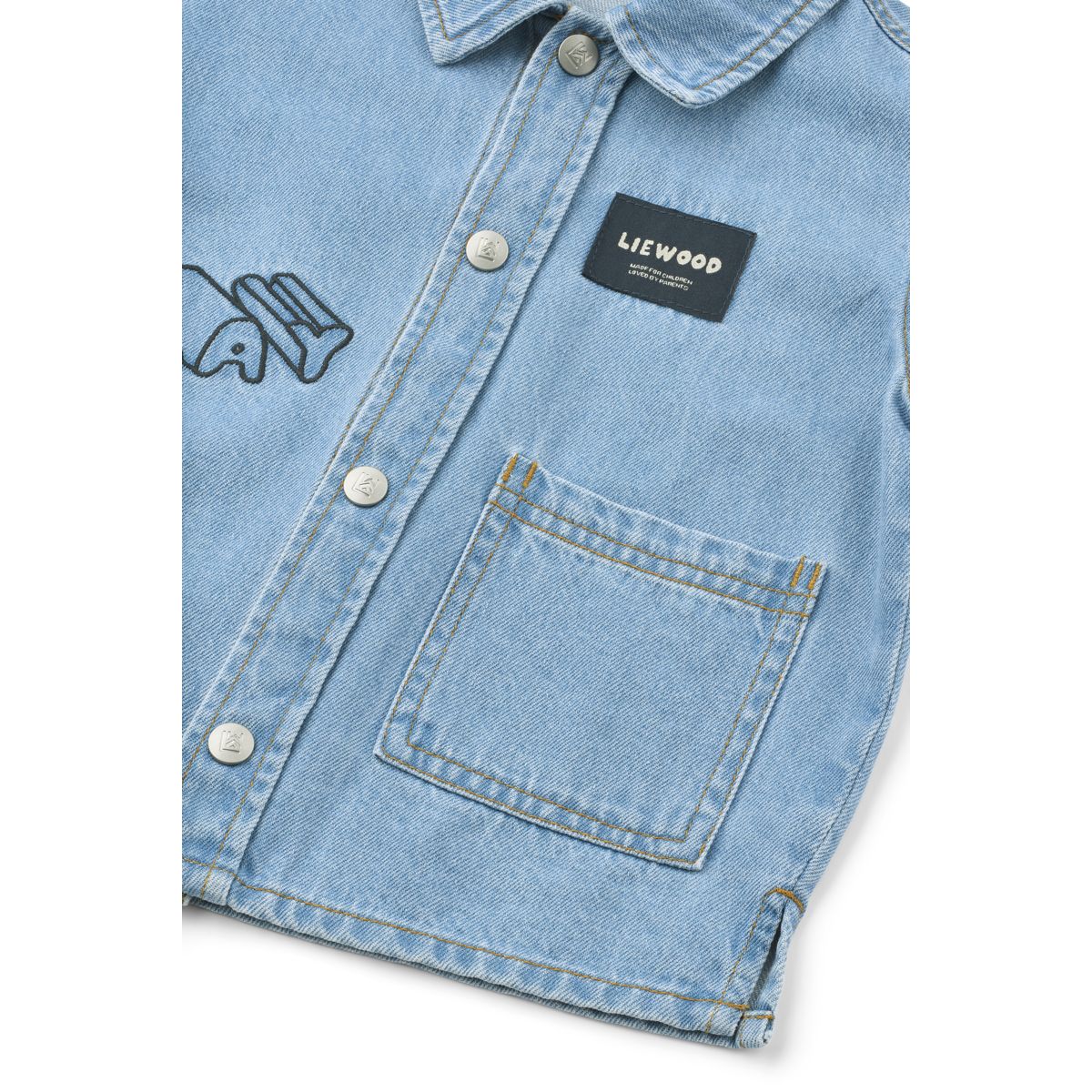 Greg Light Denim Shirt - Play / Denim - Image 3